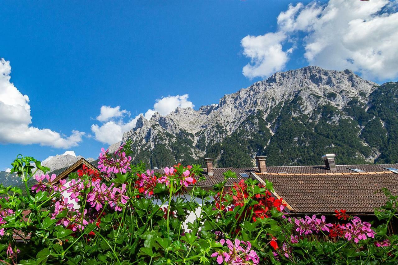 Beim Gschdoaga Apartment Mittenwald Luaran gambar