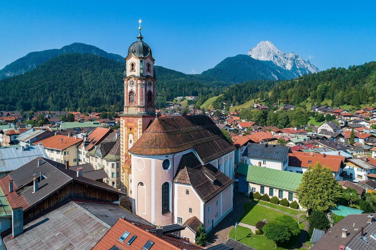 Beim Gschdoaga Apartment Mittenwald Luaran gambar